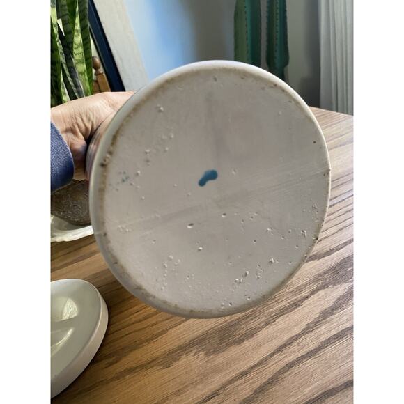 Vintage Old Fashioned Quaker Oats Ceramic Cookie Jar Canister Regal China - Picture 5 of 8